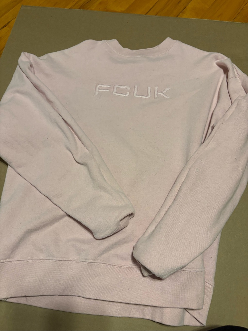 Women’s Light Pink Crewneck Sweatshirt